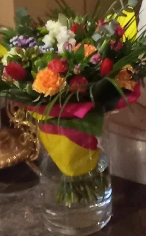 Kwiaty dla Matki Bożej