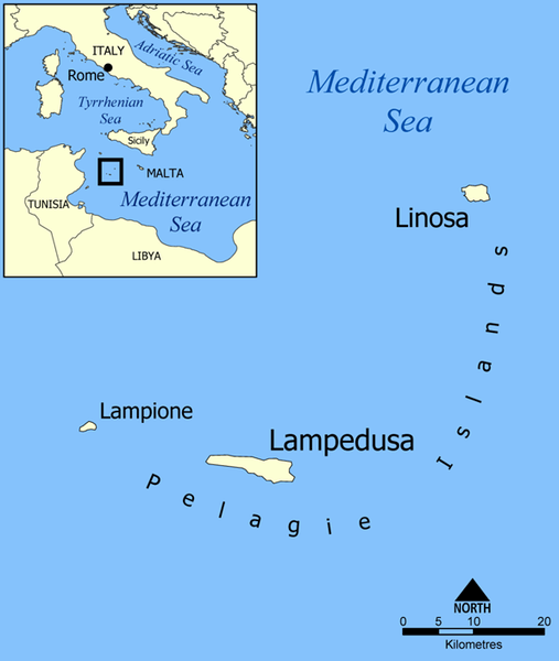 Mapa Lambeduza