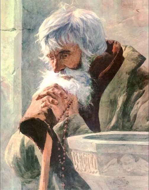 Dziadek z różńcem