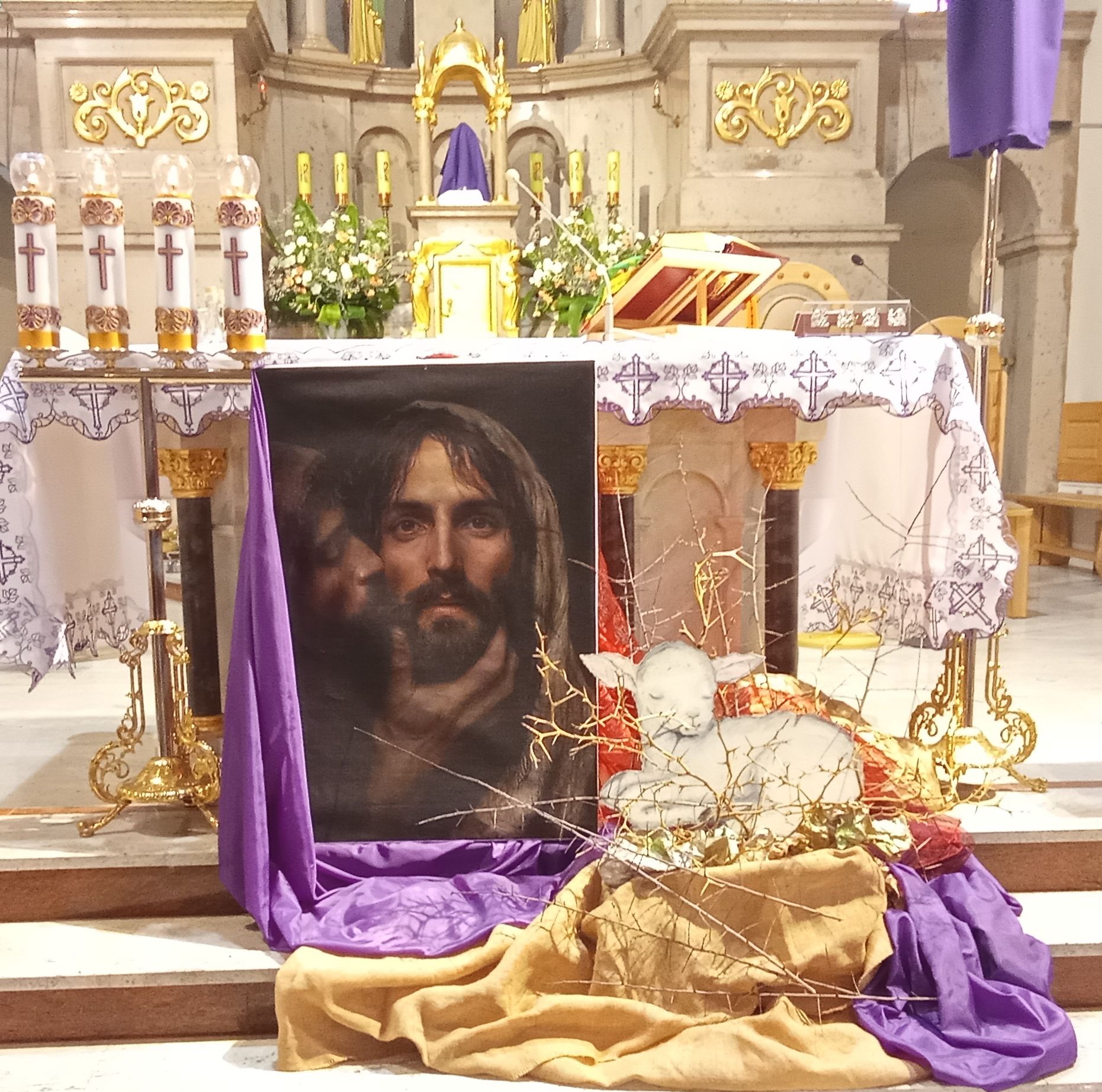 Judasz całuje Jezusa