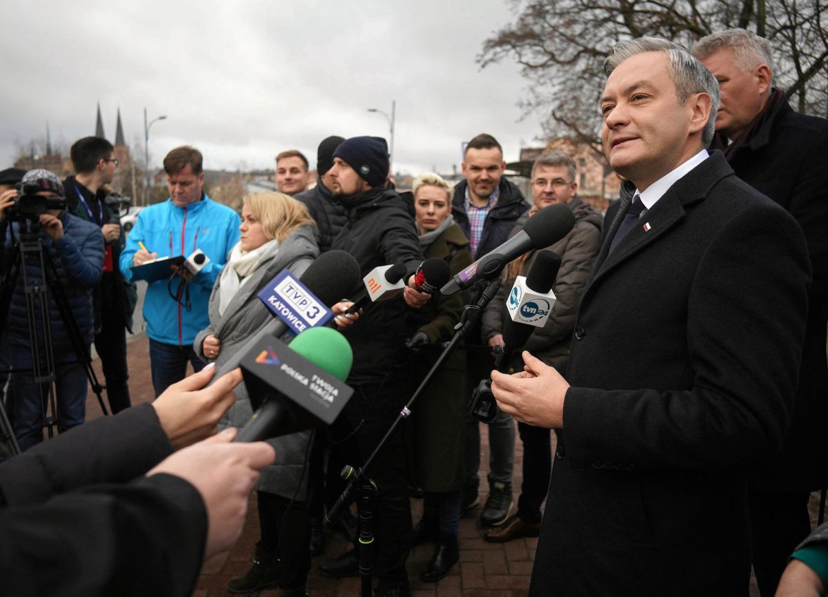 Robert Biedroń w Cżestochowie