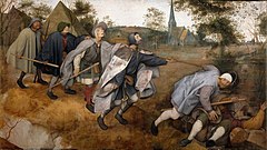 Ślepcy Pieter Bruegel 1568